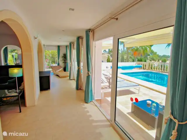 Alquiler a largo plazo, España, Costa Blanca, Benissa, villa Michelle vista al mar y piscina privada