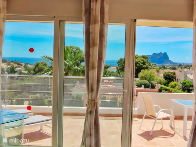 Alquiler a largo plazo, España, Costa Blanca, Benissa, villa Michelle vista al mar y piscina privada