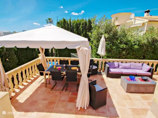 Alquiler a largo plazo, España, Costa Blanca, Benissa, villa Michelle vista al mar y piscina privada