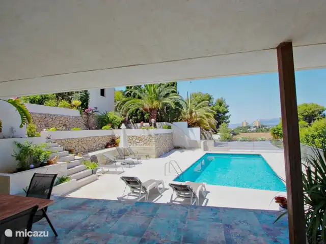 Laja - Villa con vista panorámica en la ladera en España, Costa Blanca, Moraira - villa