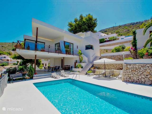 Ferienwohnung Spanien, Costa Blanca, Moraira – villa Laja – Villa in Hanglage mit Panoramablick
