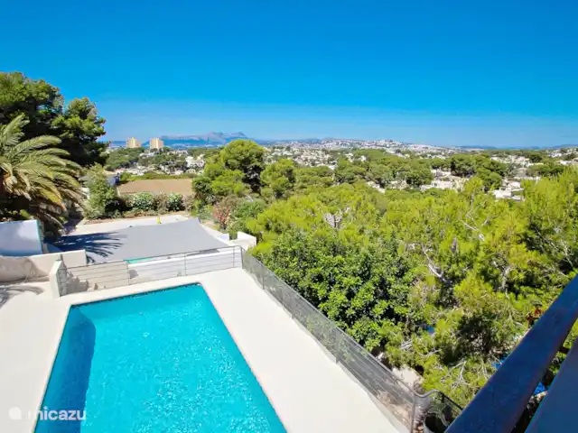 Laja - Villa con vista panorámica en la ladera en España, Costa Blanca, Moraira - villa