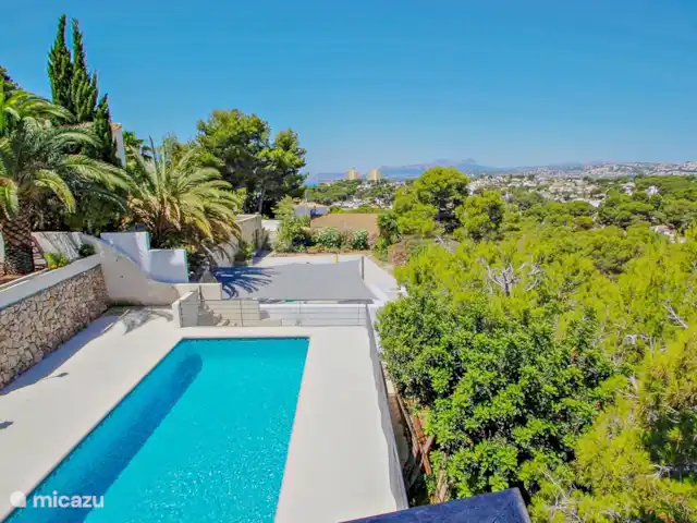 Laja - Villa con vista panorámica en la ladera en España, Costa Blanca, Moraira - villa