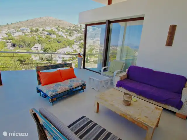 Laja - Villa con vista panorámica en la ladera en España, Costa Blanca, Moraira - villa