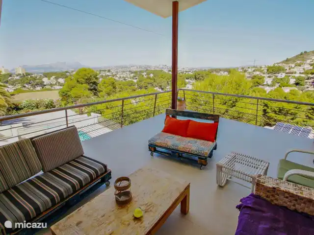 Laja - Villa con vista panorámica en la ladera en España, Costa Blanca, Moraira - villa