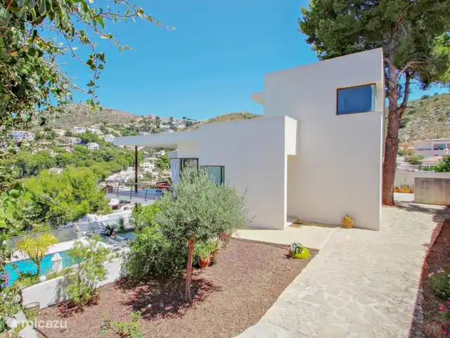 Laja - Villa con vista panorámica en la ladera en España, Costa Blanca, Moraira - villa