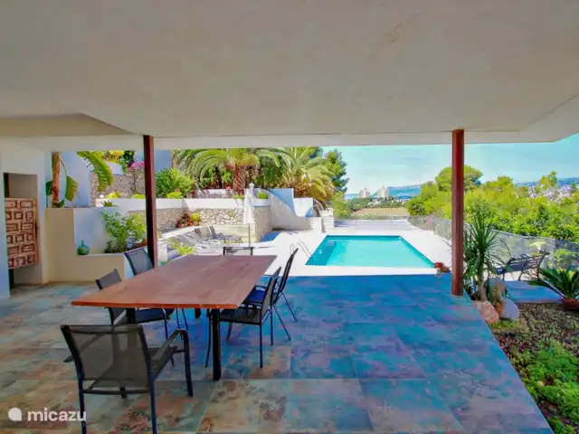 Laja - Villa con vista panorámica en la ladera en España, Costa Blanca, Moraira - villa