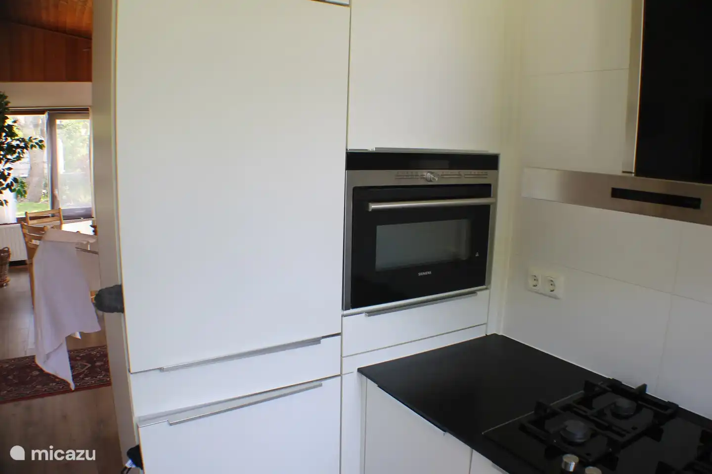 kitchen with gas stove