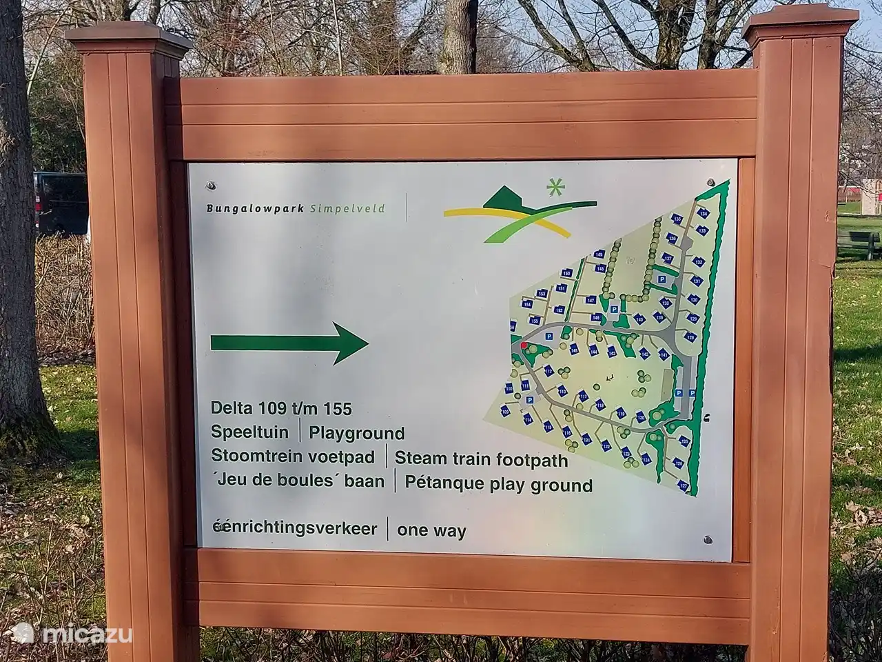 You will find no. 134 at the top right; lots of privacy!