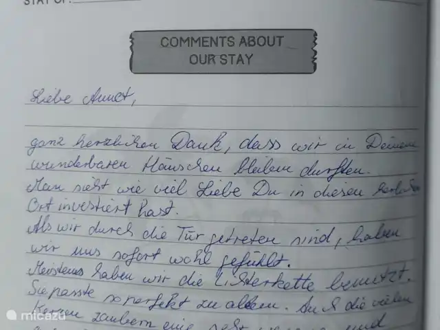 Papillons | Pays-Bas, Limbourg, Simpelveld - maison de vacances Extrait du livre d'or