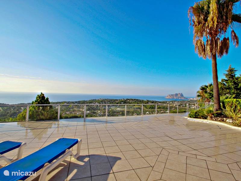 Vakantiehuis Spanje, Costa Blanca, Moraira Villa Bellavista villa adembenemend uitzicht