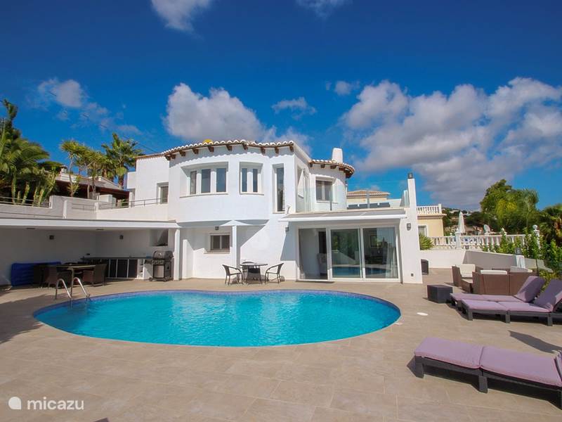 Vakantiehuis Spanje, Costa Blanca, Benissa Villa Gila mooi uitzicht op de zee