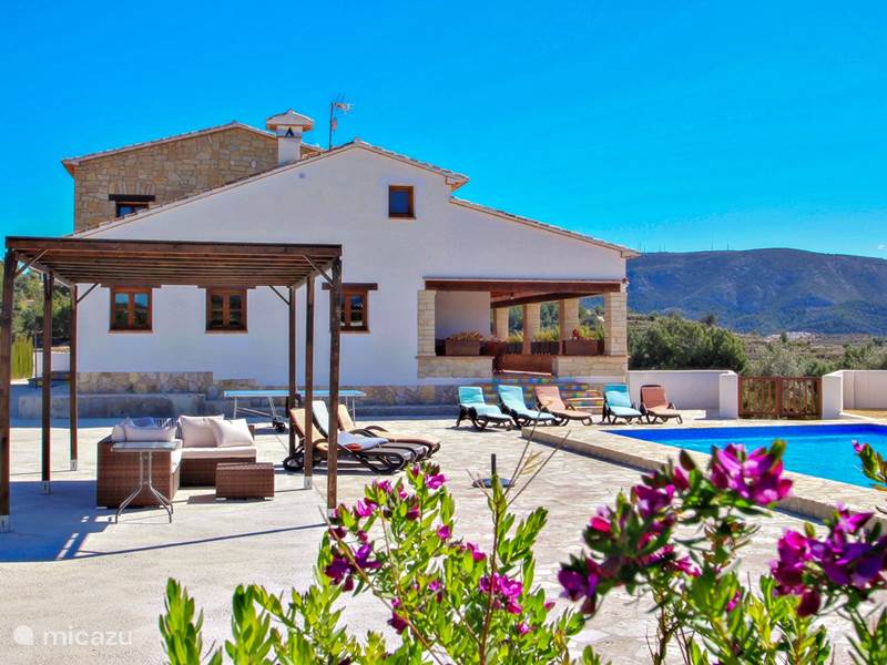 Ferienwohnung Spanien, Costa Blanca, Teulada Villa Malerische Aussicht auf die Villa Finca Argudo