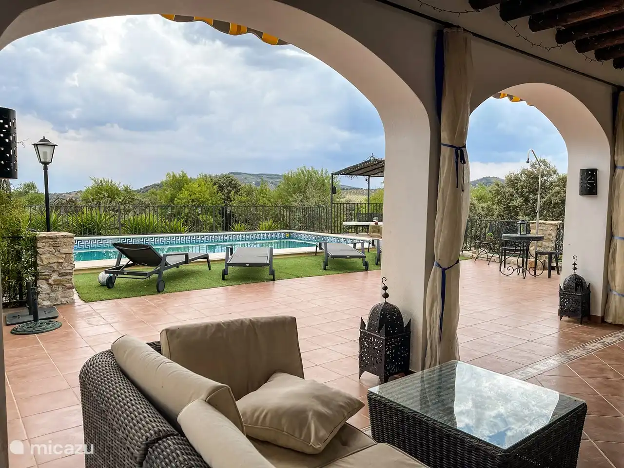 Luxus-Boutique Villa Los Arrendajos in Spanien, Andalusien, Montefrio - Villa