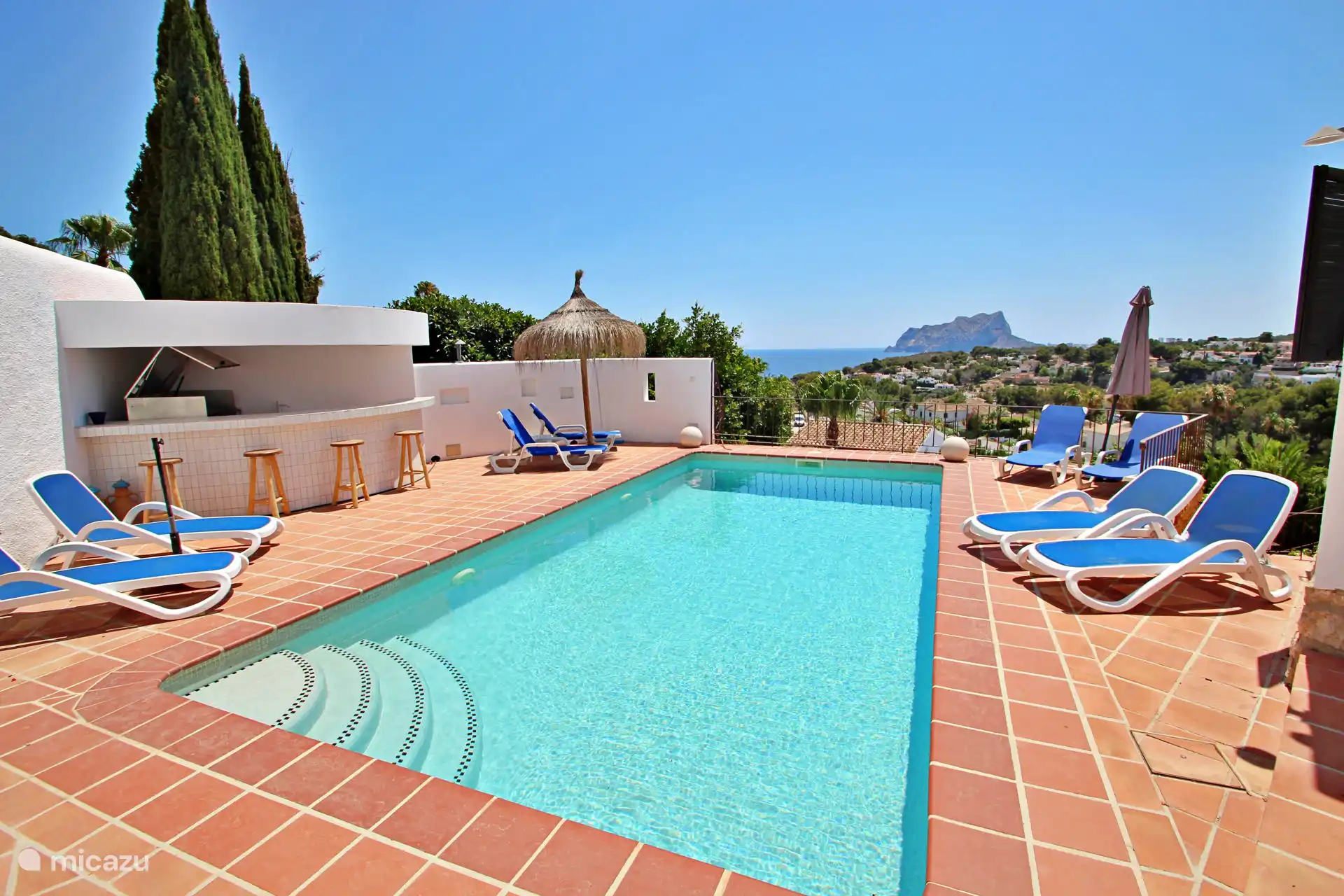 Argentario-Villa mit Meerblick in Spanien, Costa Blanca, Benissa - villa