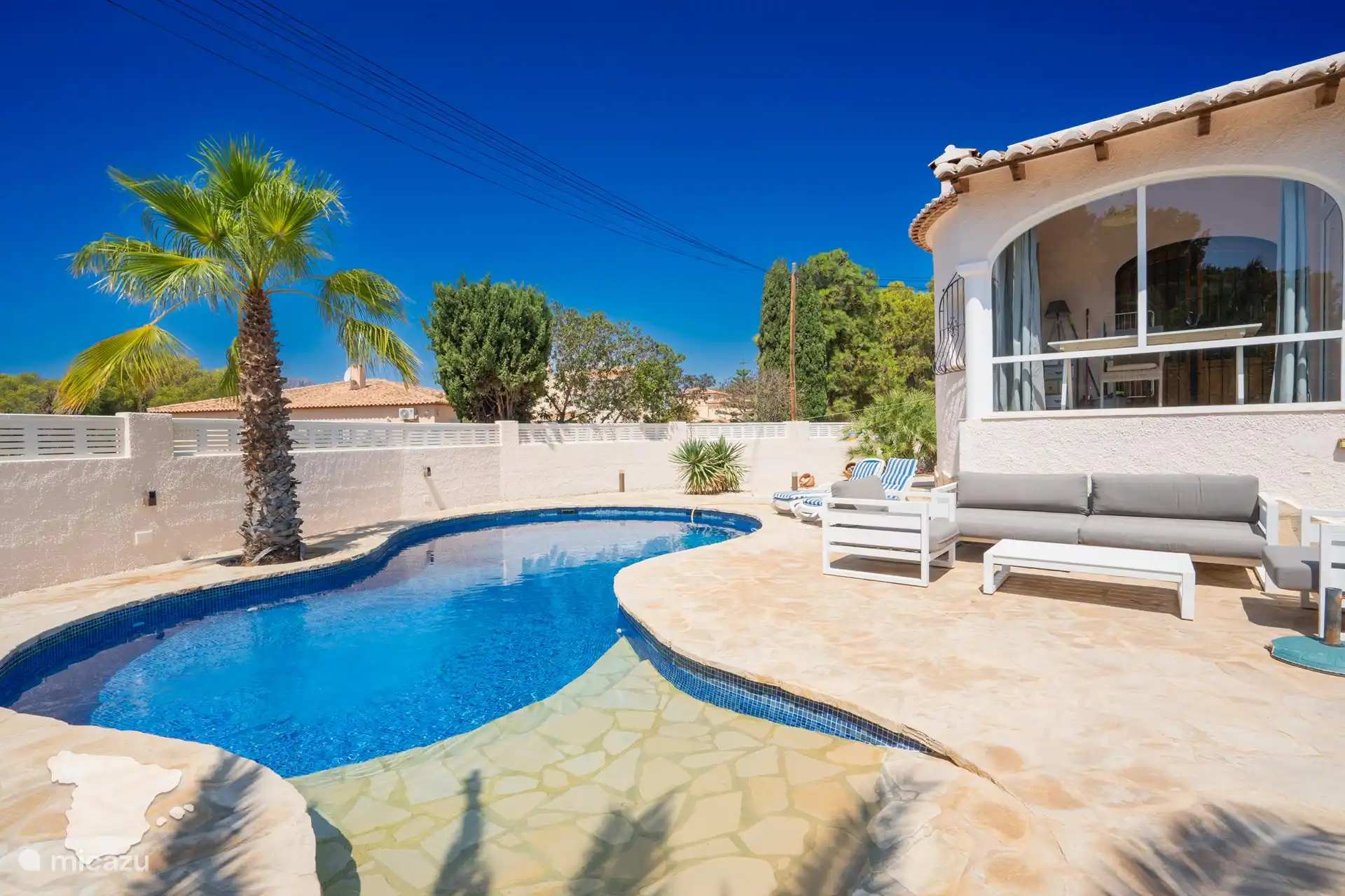 Der private Swimmingpool