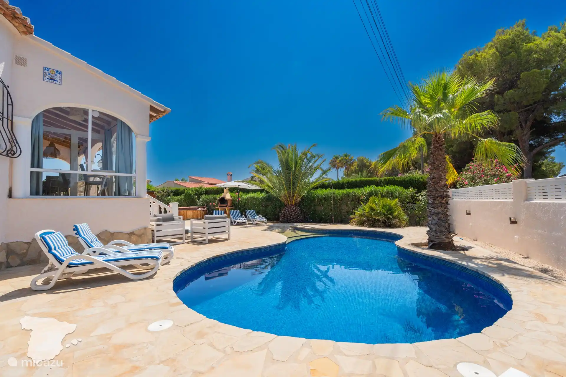 Der private Swimmingpool