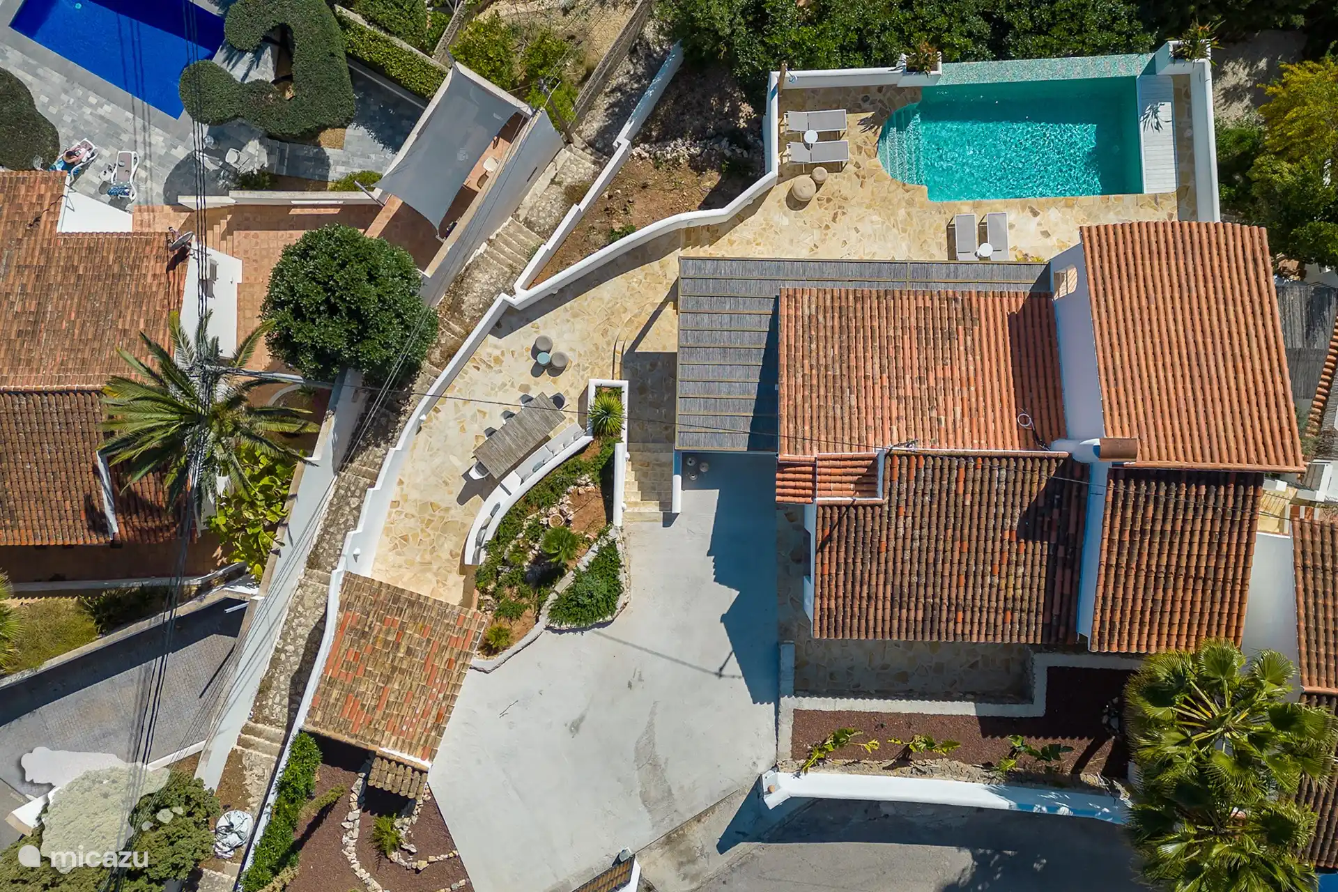 Drohne – Draufsicht