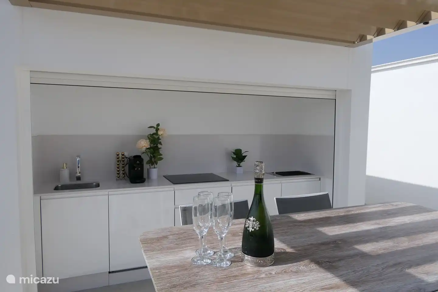 cocina al aire libre