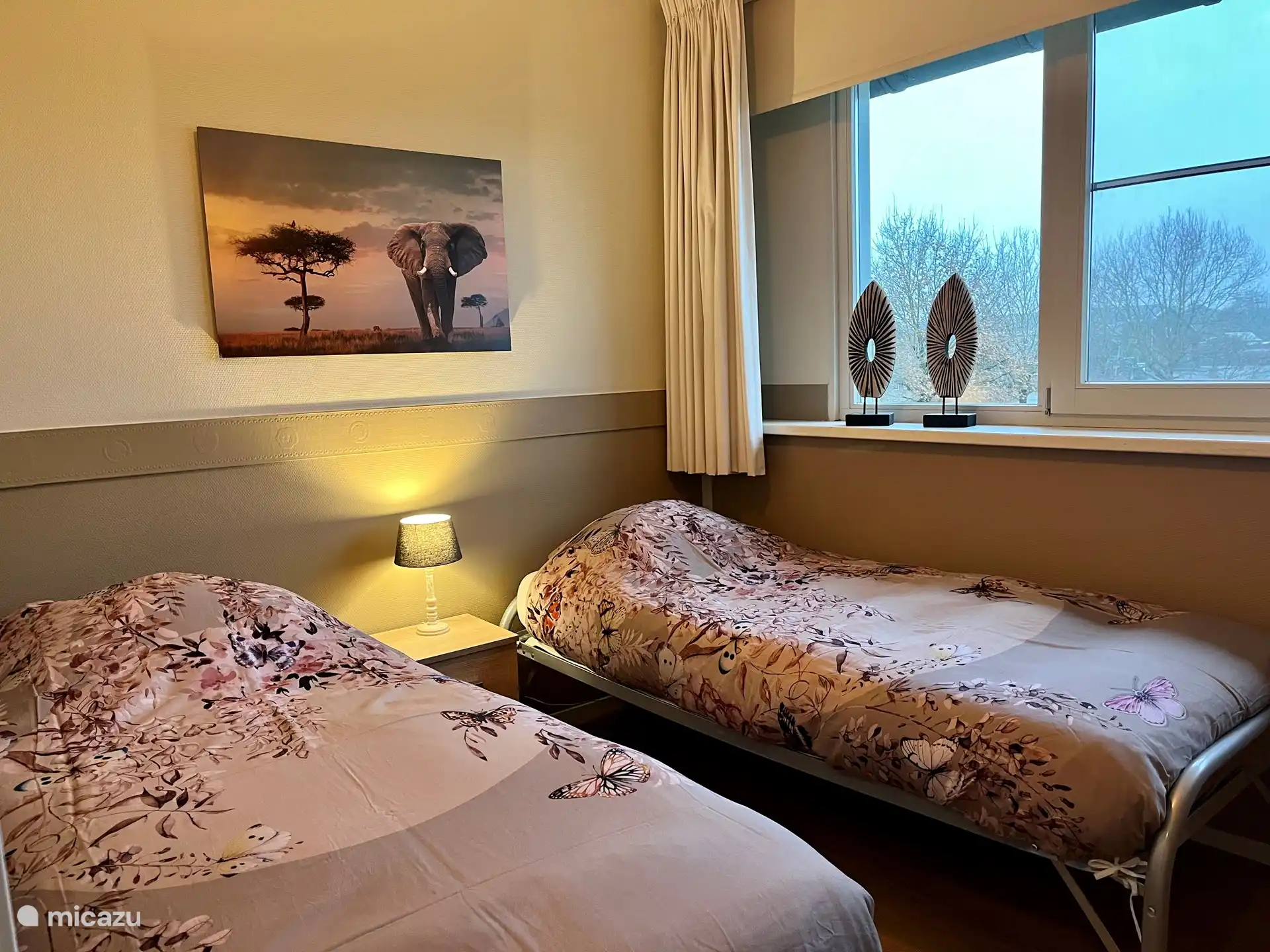 Schlafzimmer 3: 2 Einzelbetten von 90x200