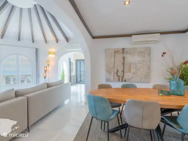 Villa Paraguana huren in Spanje, Costa Blanca, Cumbre del Sol - villa Woonkamer boven - eetgedeelte