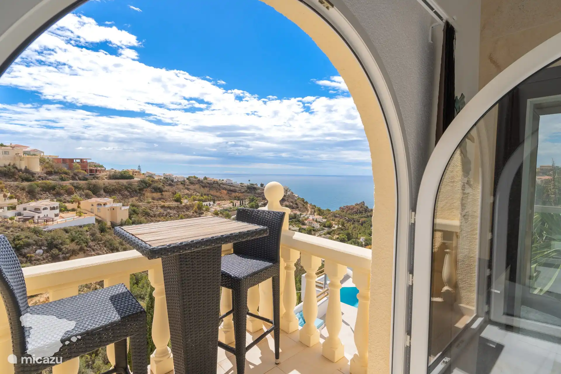 Sitzplatz mit schöner Aussicht