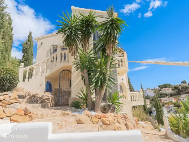 Villa Paraguana huren in Spanje, Costa Blanca, Cumbre del Sol - villa Zijaanzicht van de villa