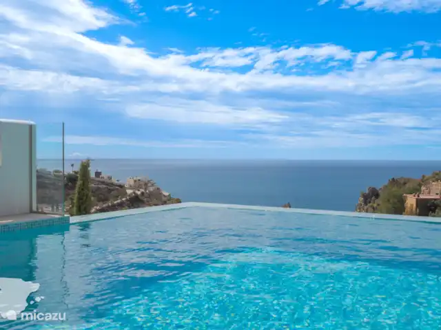 Villa Paraguana huren in Spanje, Costa Blanca, Cumbre del Sol - villa Uitzicht richting zee