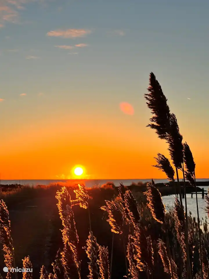 wunderschöne Sonnenuntergangsumgebung
