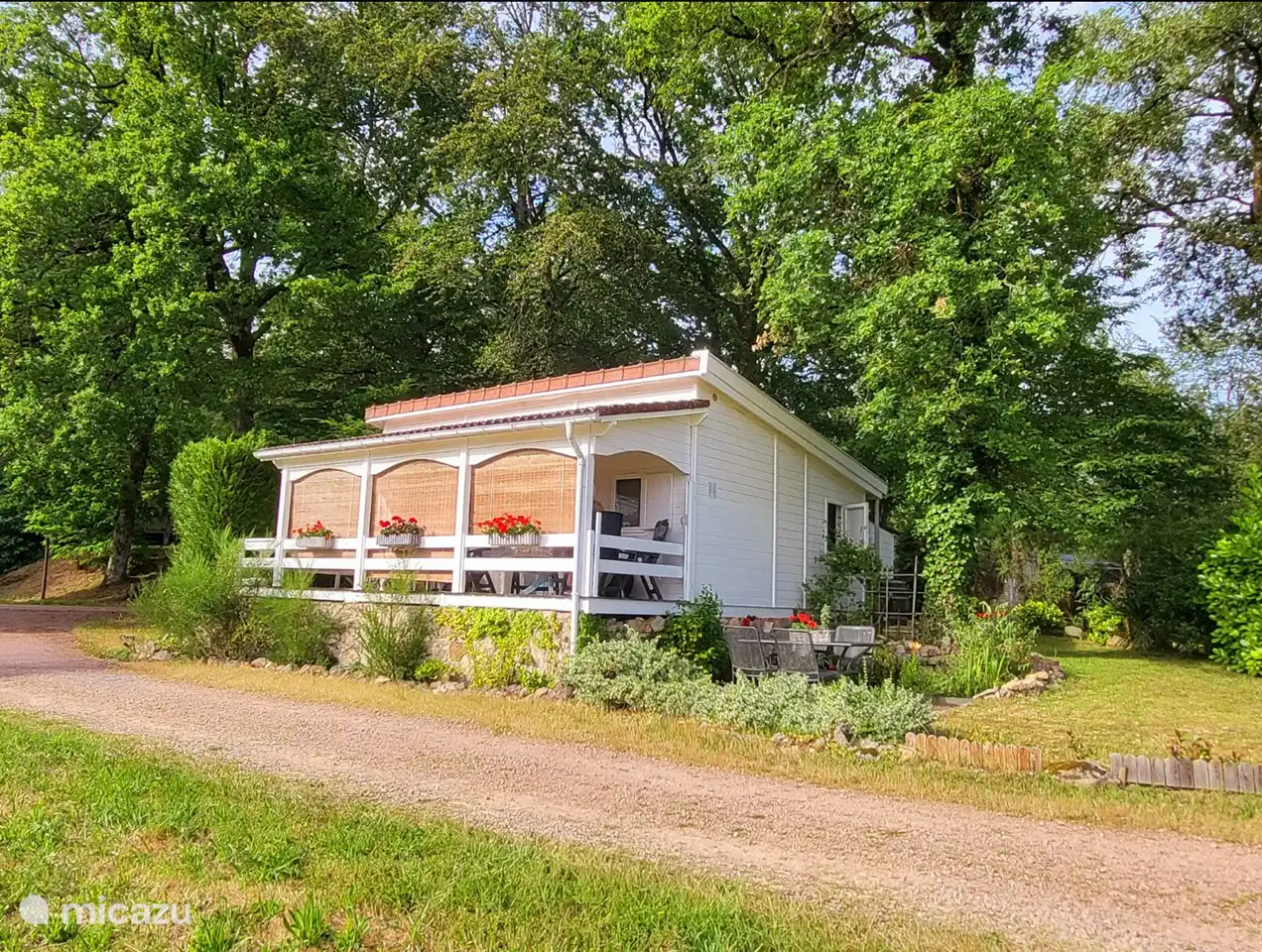 Persianas para mantener todo agradable y fresco.