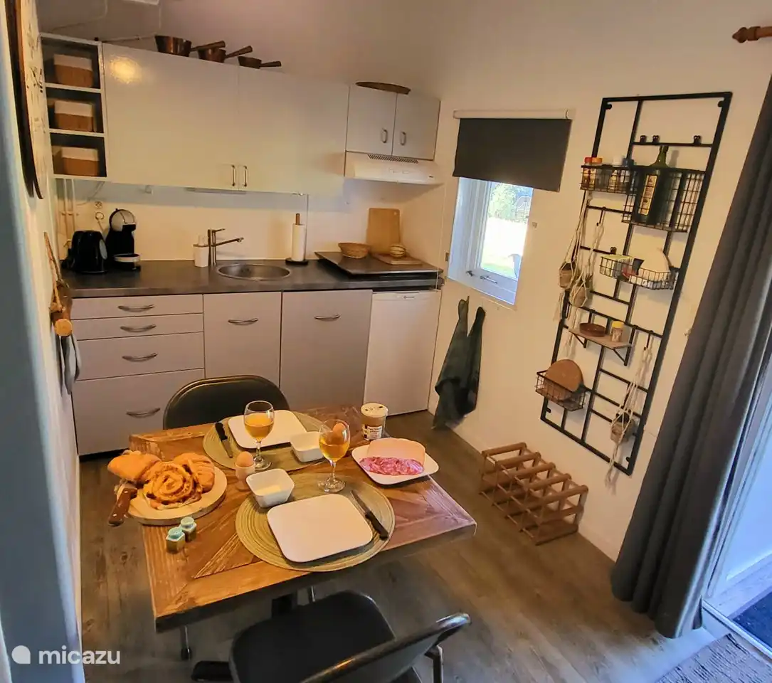 Cocina abierta totalmente equipada