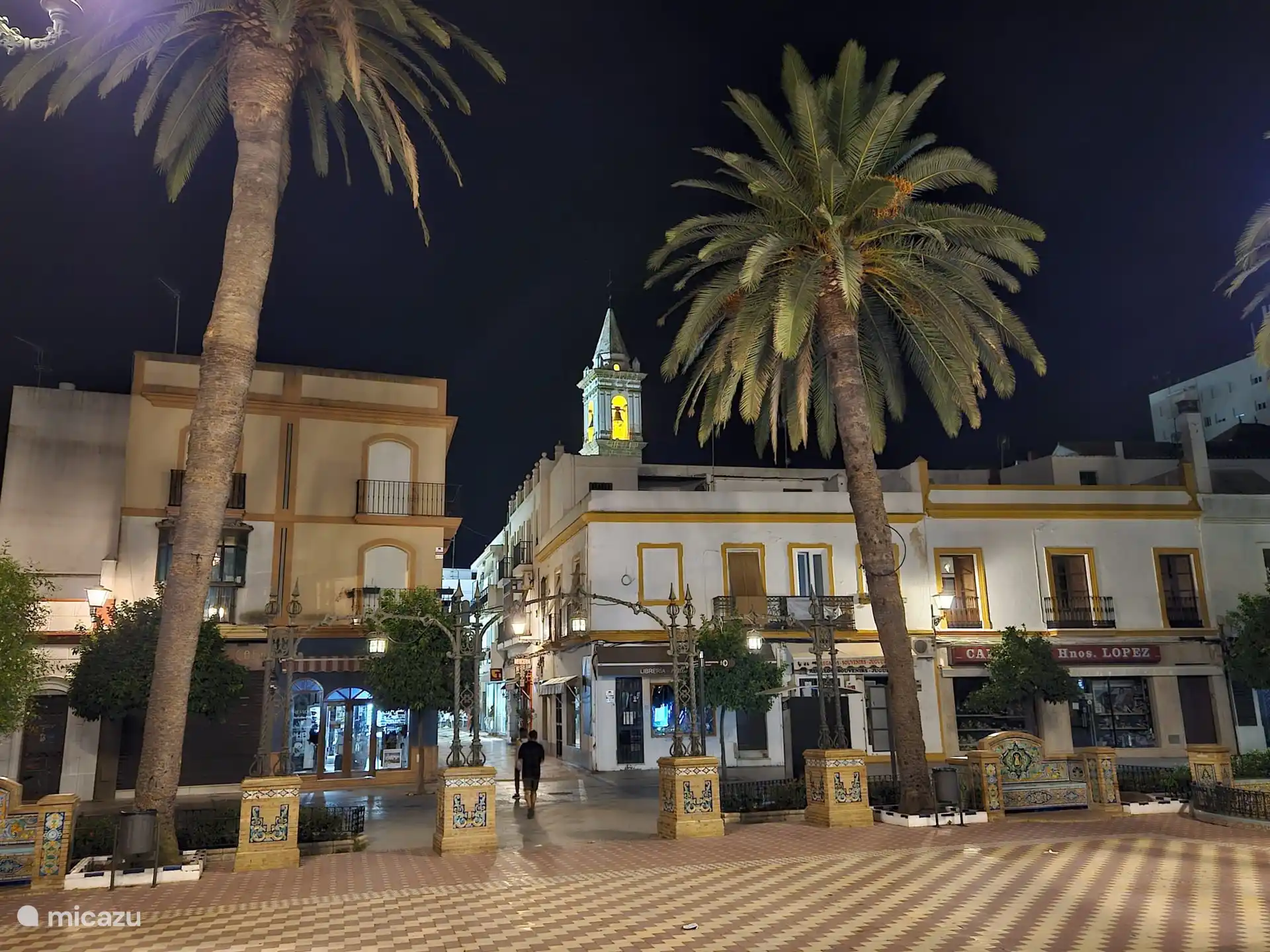 Der schöne Marktplatz von Ayamonte