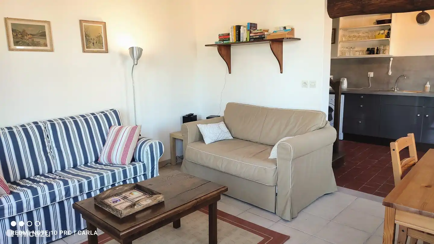 Le salon, où vous pourrez vous détendre.