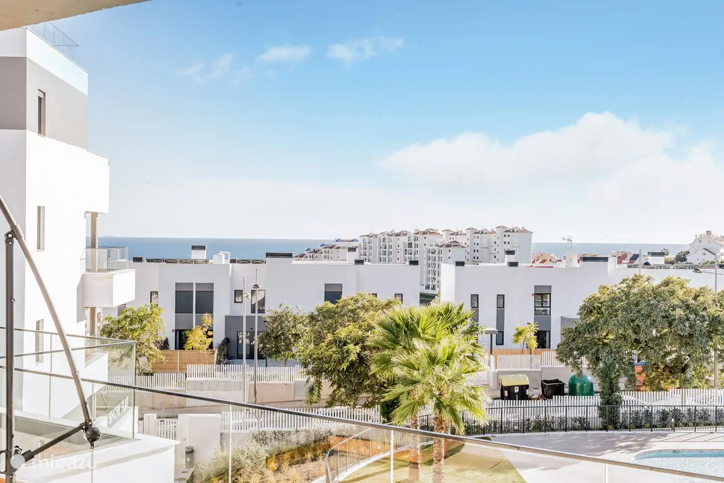 Meerblick von der Terrassenwohnung