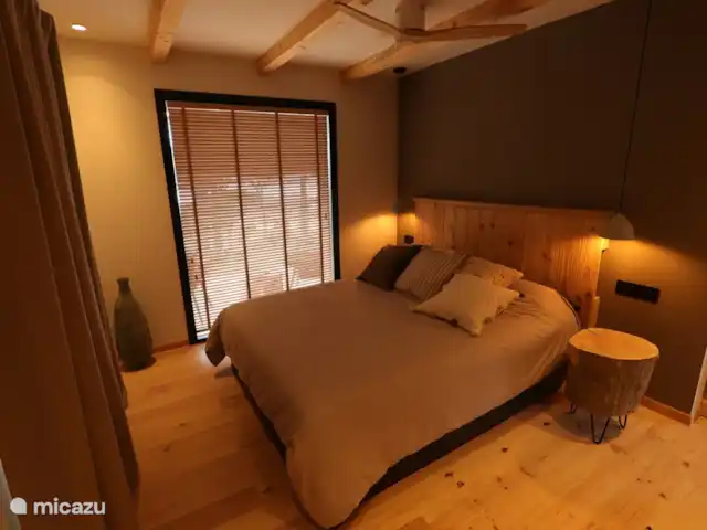Houten villa op landgoed Barcelona  huren in Spanje, Barcelona, Sant Andreu de Llavaneres  - chalet Master bedroom