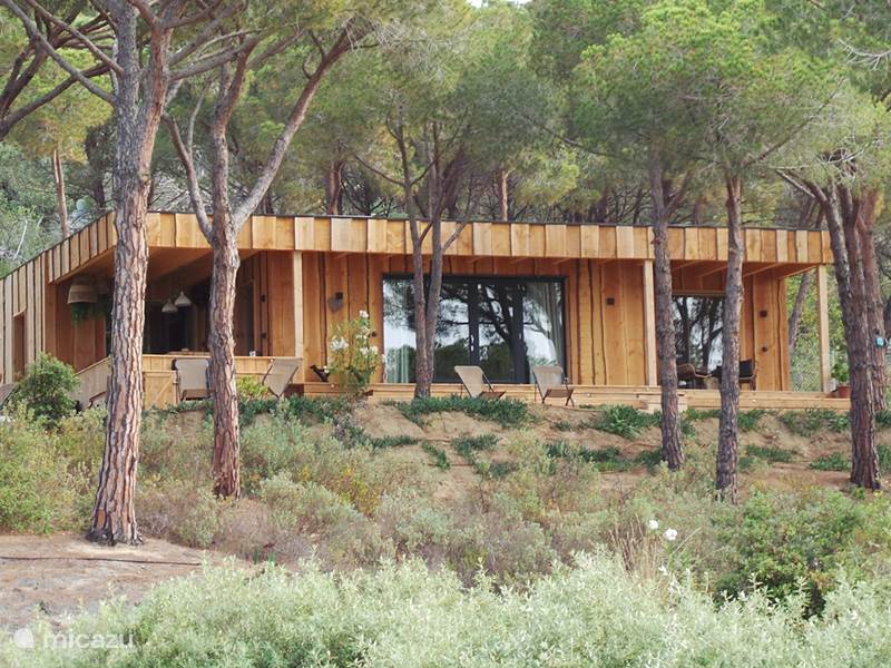 Holiday home in Spain, Barcelona, Sant Andreu de Llavaneres  Chalet Wooden villa on the coast of Barcelona