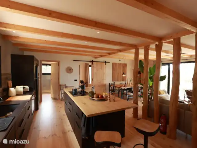 Houten villa op landgoed Barcelona  huren in Spanje, Barcelona, Sant Andreu de Llavaneres  - chalet Hout en comfort