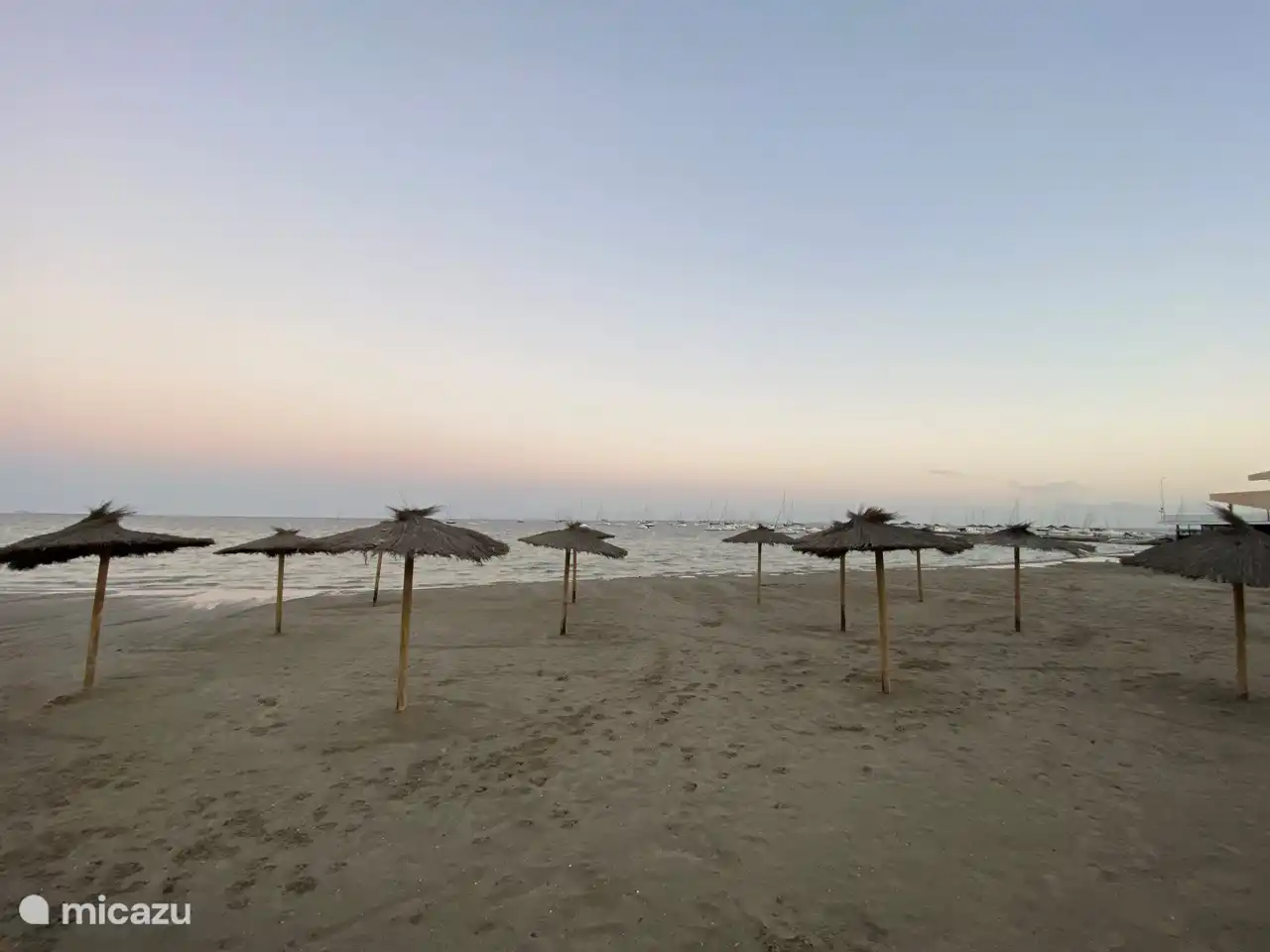 Strand von Santiago de la Ribera weniger als 1 km vom Haus entfernt.