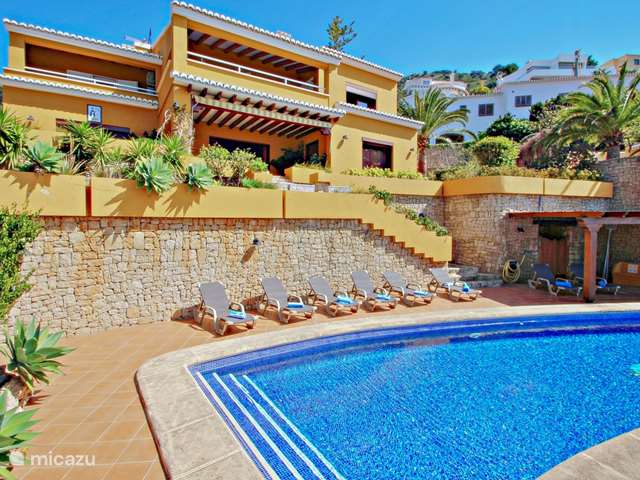 Holiday home in Spain, Costa Blanca, Jesus Pobre - villa El Portet beachfront holiday home