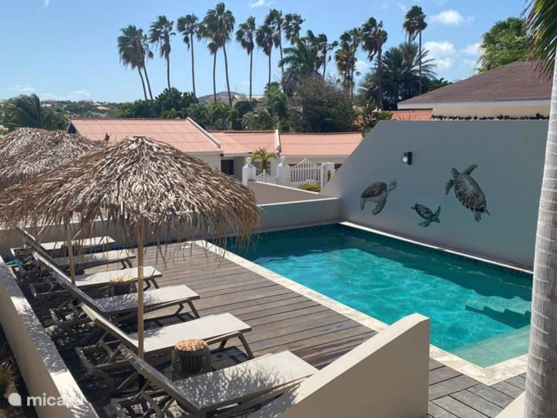 Casa vacacional Curaçao, Banda Arriba (este), Cas Grandi Casa vacacional Resort con piscina cerca de la playa A1