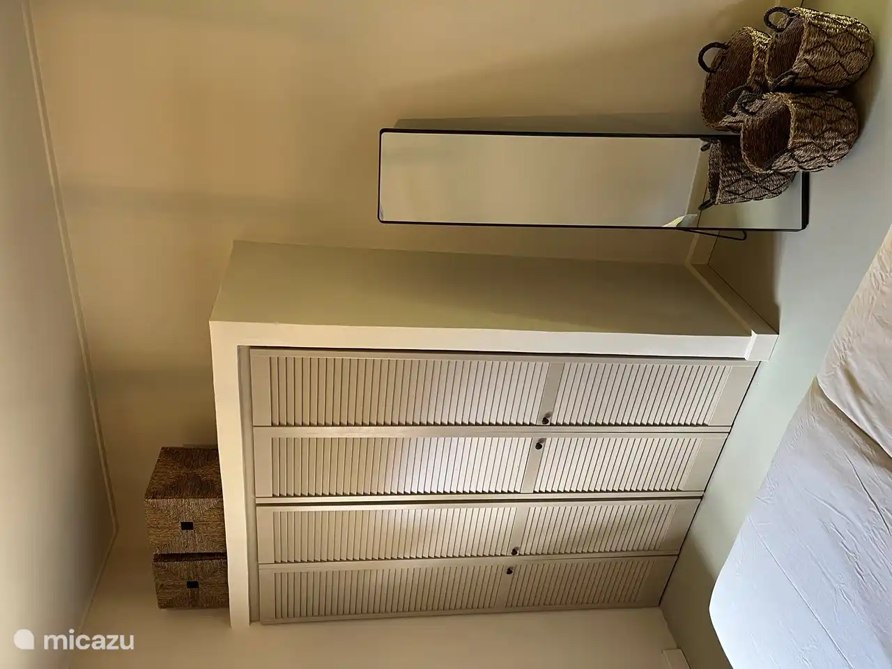 Elke slaapkamer heeft voldoende opbergruimte