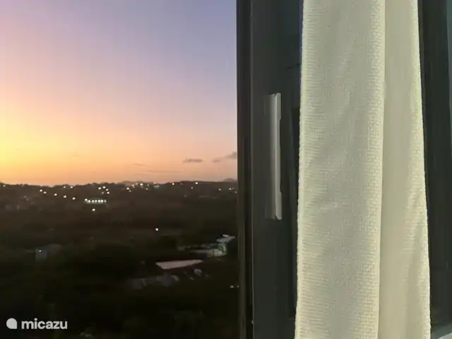 Reina de la colina en Curazao, Bandabou (oeste), Barber - villa Vista desde la ventana de la sala de nubes (2)