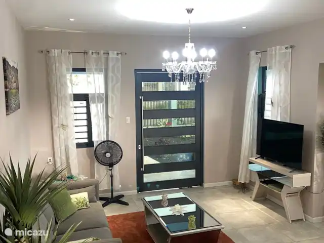 Reina de la colina en Curazao, Bandabou (oeste), Barber - villa Sala de estar