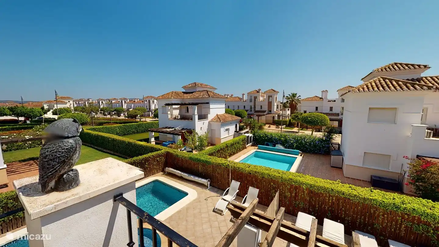 Photo prise depuis la grande terrasse