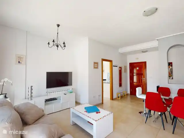 Casa Gofré | Espagne, Costa Cálida, Torre Pacheco - villa Séjour - salon - salle à manger
Télévision - Lecteur DVD
DVD, jeux de société.