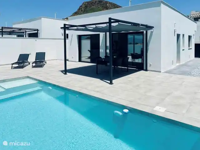 Location de Vacances Espagne, Costa Cálida, Mazarrón, villa - Villa Nikki-Adore Terrasse couverte...