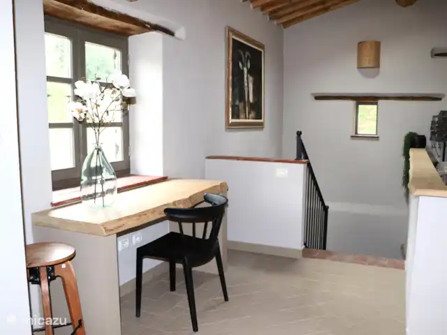 Villa Tosca huren in Italië, Toscane, Camporgiano - villa Een prima werkhoek met wifi