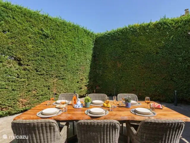 Villa Los Pacos | Grèce, Crète, Adele - villa salle à manger extérieure