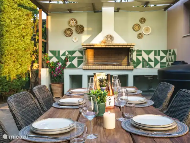 Villa Los Pacos | Grèce, Crète, Adele - villa Salle à manger extérieure BBQ