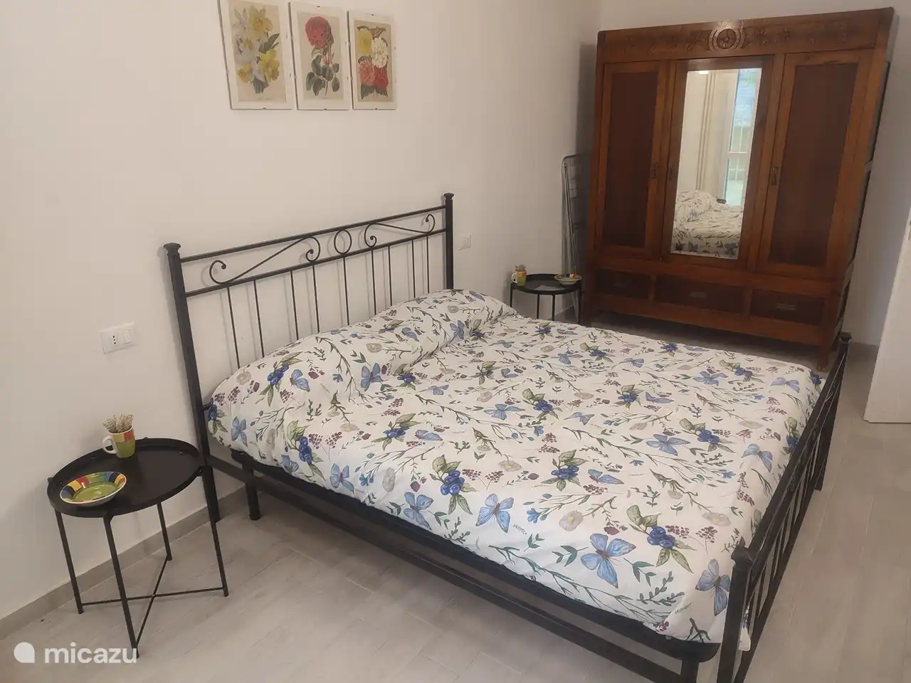 enfin la chambre positionnée au nord de l'appartement, afin de profiter d'une plus grande fraîcheur en été.